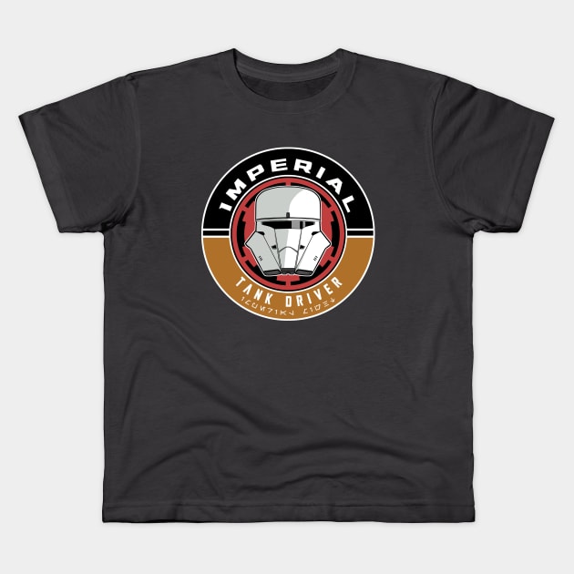 Tank Trooper Kids T-Shirt by thouless_art